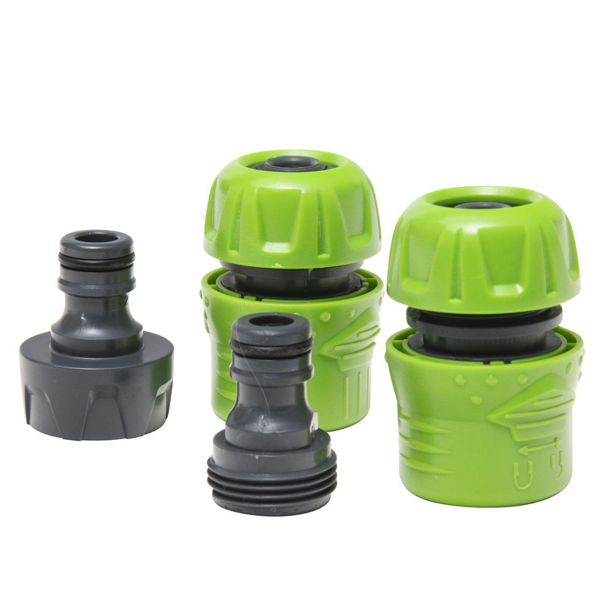 WERKAPRO Lot de 4 raccords automatiques  15mm  WERKA PRO