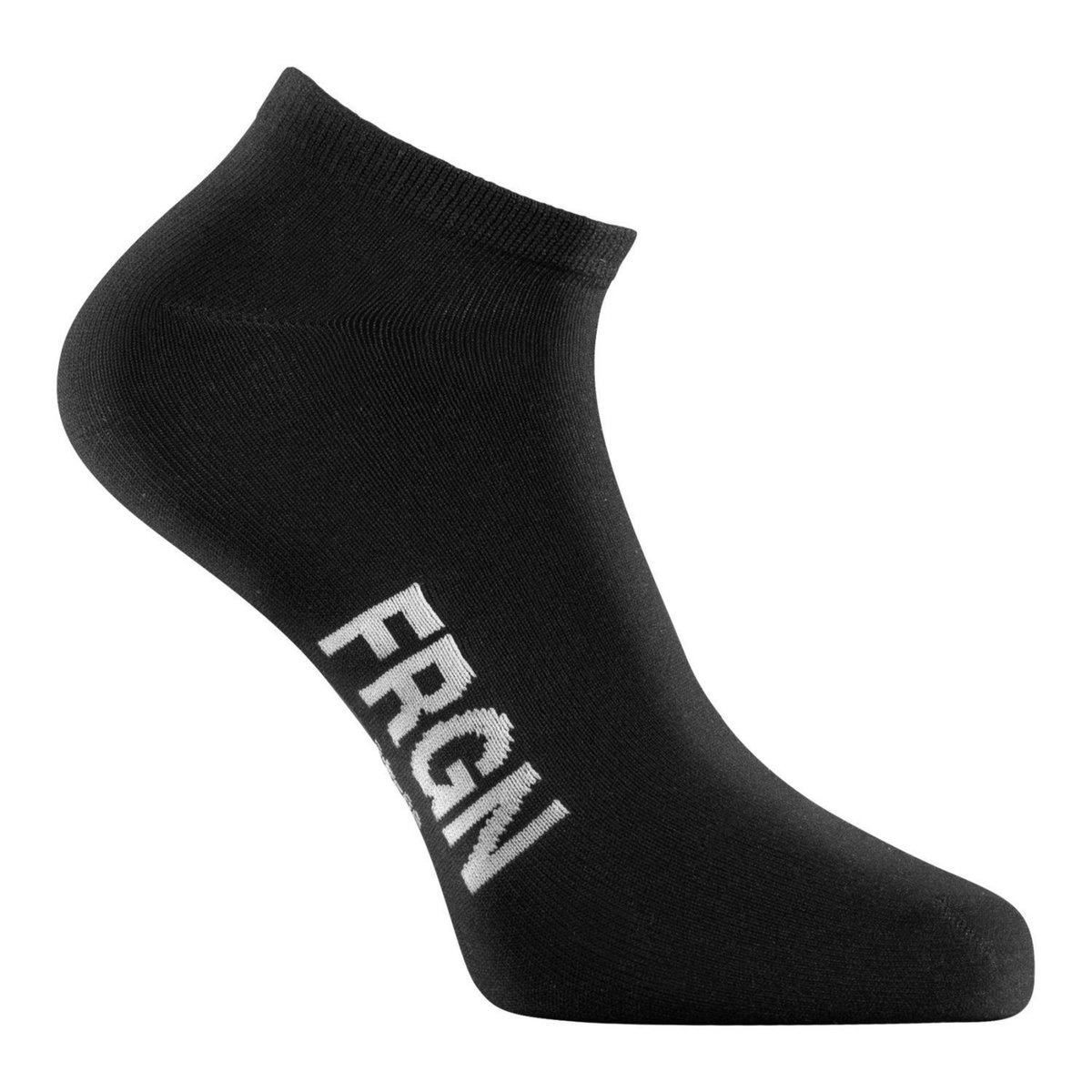 FREEGUN Lot de 6 paires de chaussettes tiges courtes homme Freegun noir/blanc