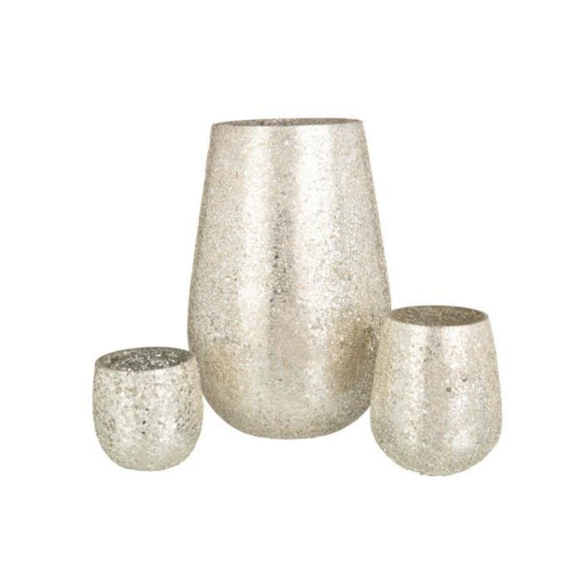 Paris Prix Photophore Éclat de Verre  Tom  12cm Or