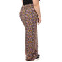 Voir la diapositive 2 : Vero Moda Pantalon Noir/Rose/Orange à Motifs Femme Vero Moda Curve Easy Hw Wide