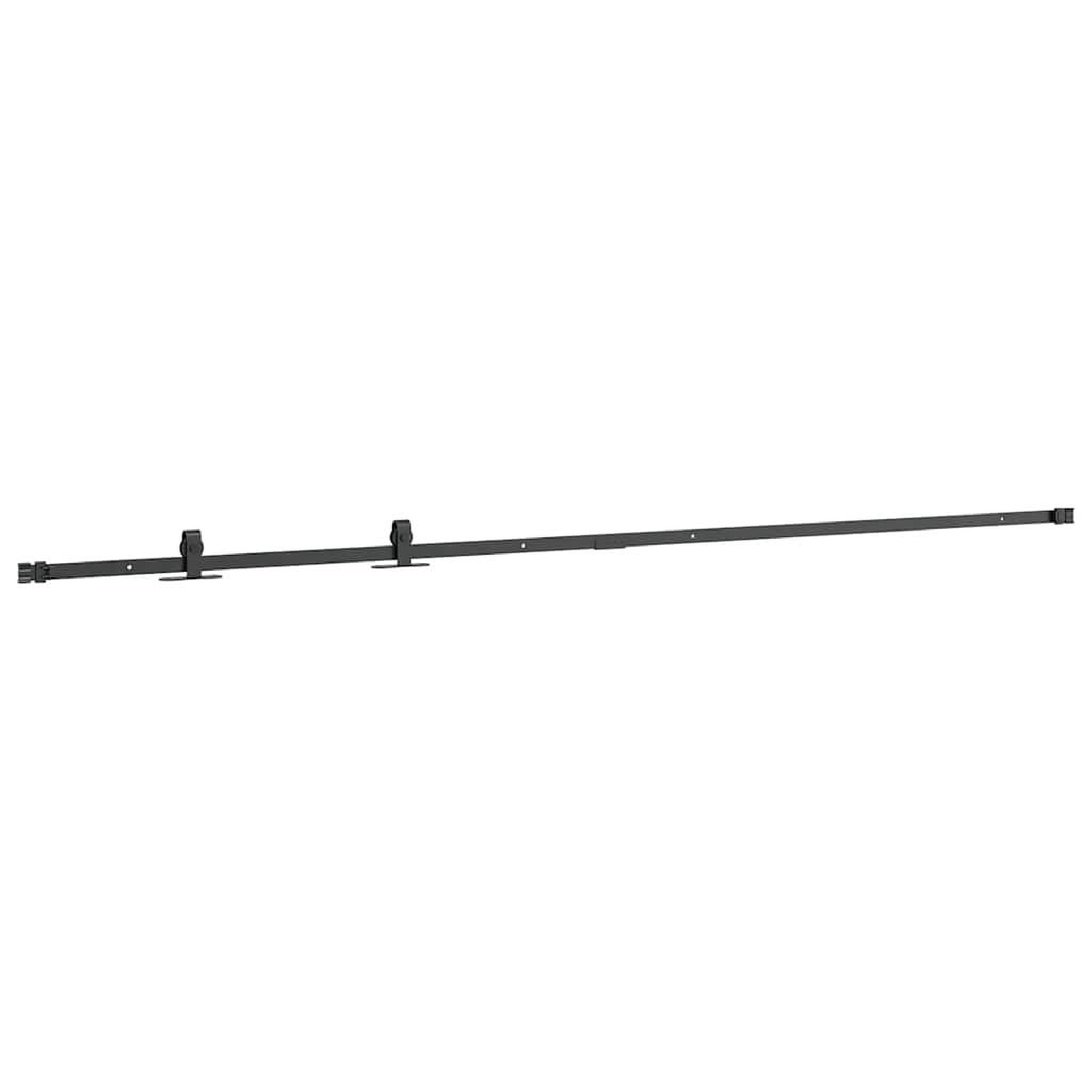 Voir la diapositive 5 : VIDAXL Kit de porte d'armoire coulissante 213 cm acier au carbone