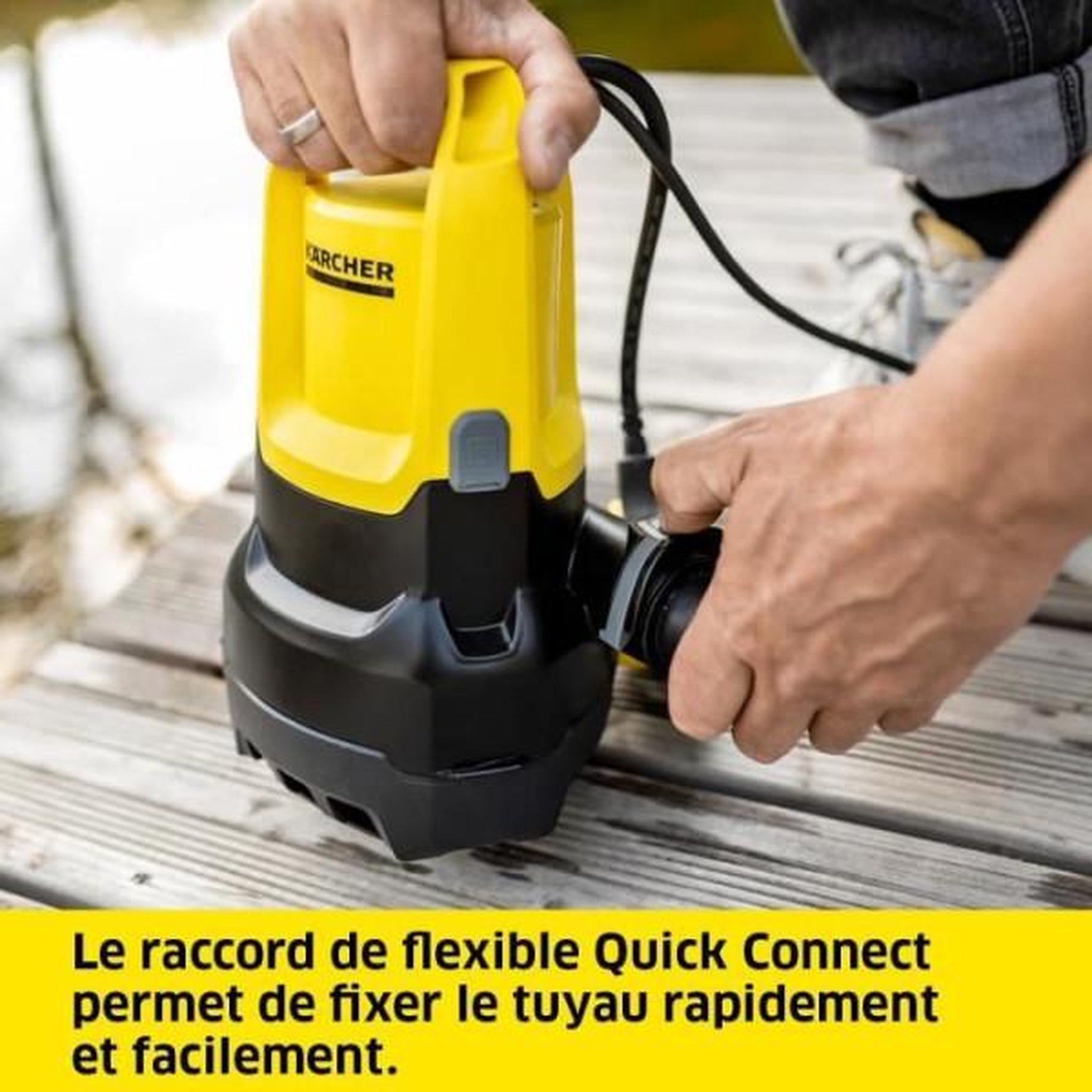 Voir la diapositive 5 : KÃ¤rcher Pompe d'évacuation SP 9.500 Dirt eau chargée Karcher