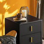 Voir la diapositive 5 : SOBUY SoBuy - Table De Chevet à 3 tiroirs - Moderne - FBT115-L