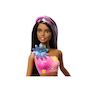 Voir la diapositive 2 : BARBIE Barbie - Sirene Fleur Magique - Poupée aux longs cheveux bruns - Barbie - JDM73