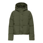 JACQUELINE DE YONG Doudoune Kaki Femme JDY Wonder Puffer. Coloris disponibles : Vert