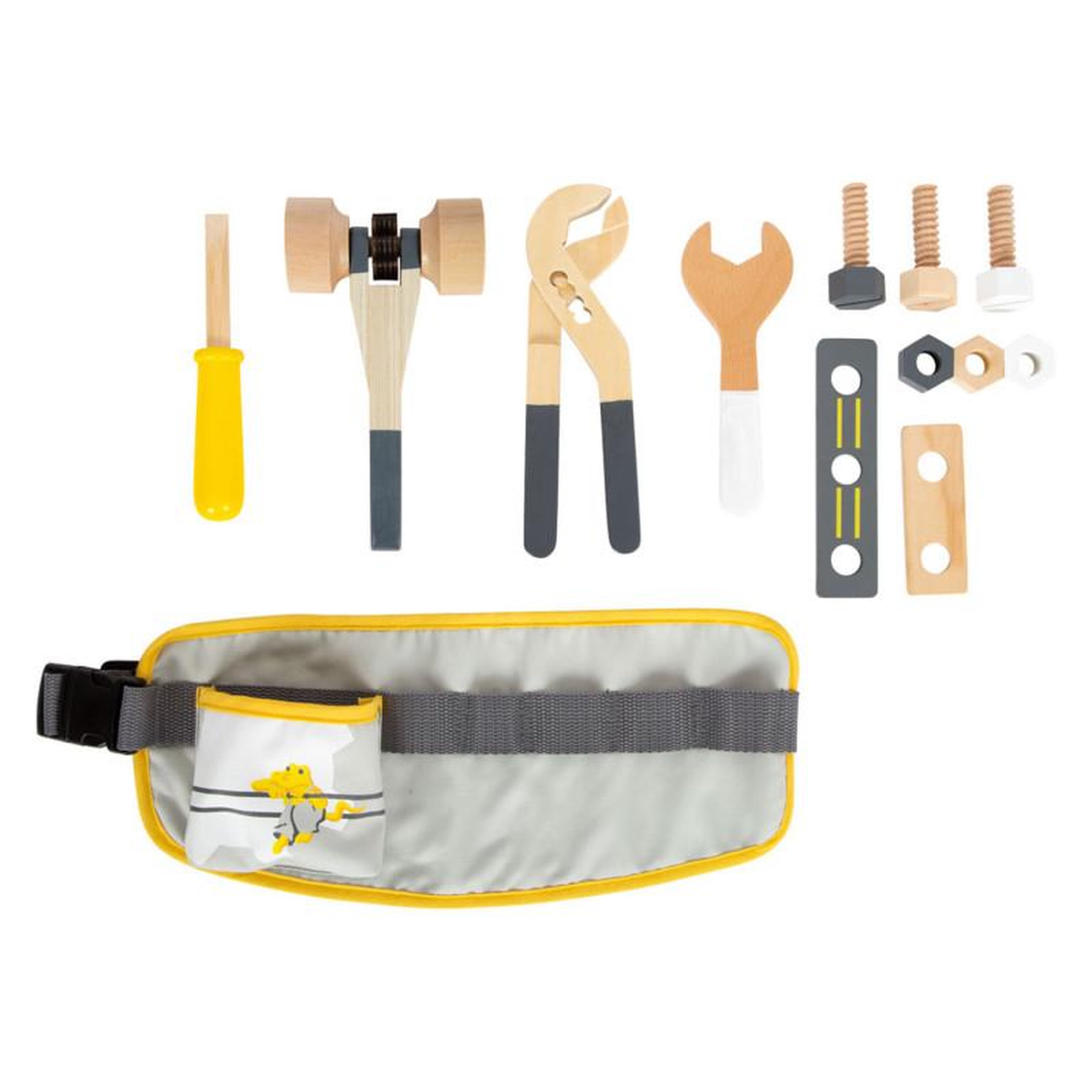 Voir la diapositive 4 : SMALL FOOT Small Foot - Tool Belt with Wooden Tools Miniwob 11807