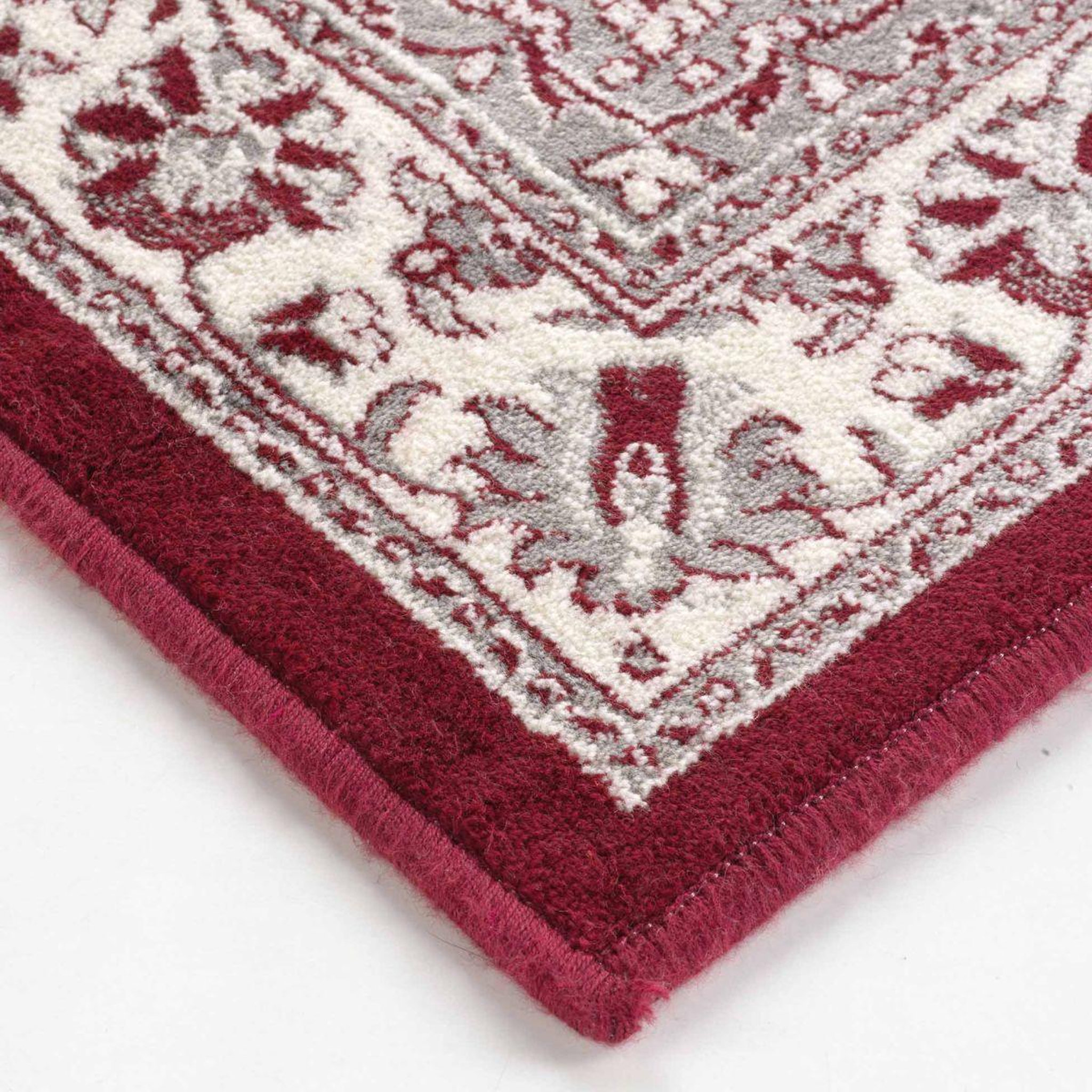 Voir la diapositive 2 : Douceur d'Intérieur Tapis déco  cherine  68x110cm rouge