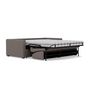 Voir la diapositive 5 : BEST MOBILIER Julia - canapé 3 places convertible express couchage quotidien 140 cm matelas 14 cm en tissu