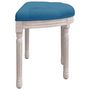 Voir la diapositive 4 : VIDAXL Banc Bleu 81,5x41x49 cm Velours