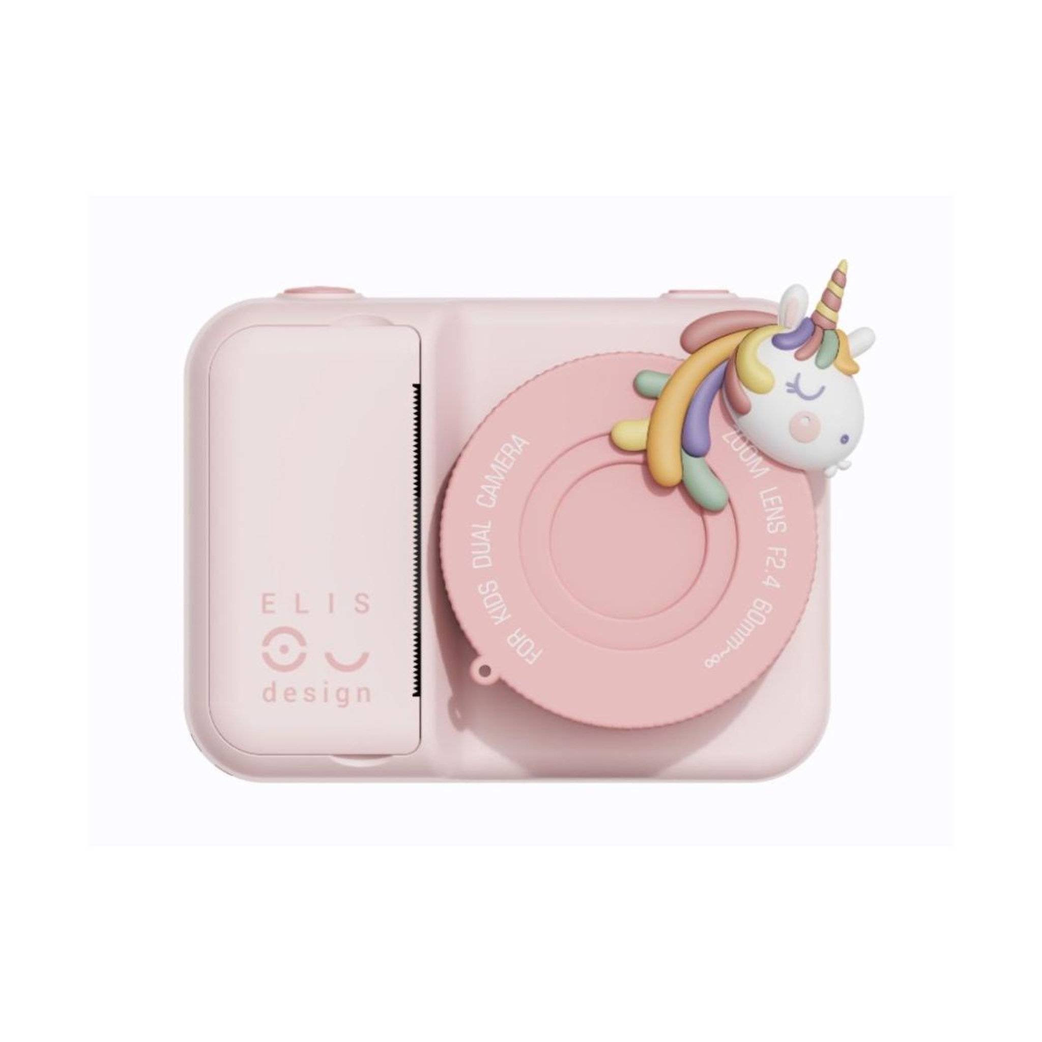 ELINELI Appareil photo Licorne rose