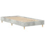 Voir la diapositive 4 : VIDAXL Cadre de lit sans matelas gris beton 75x190cm bois d'ingenierie