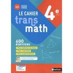 LE CAHIER TRANSMATH 4E. EDITION 2021, Malaval Joël