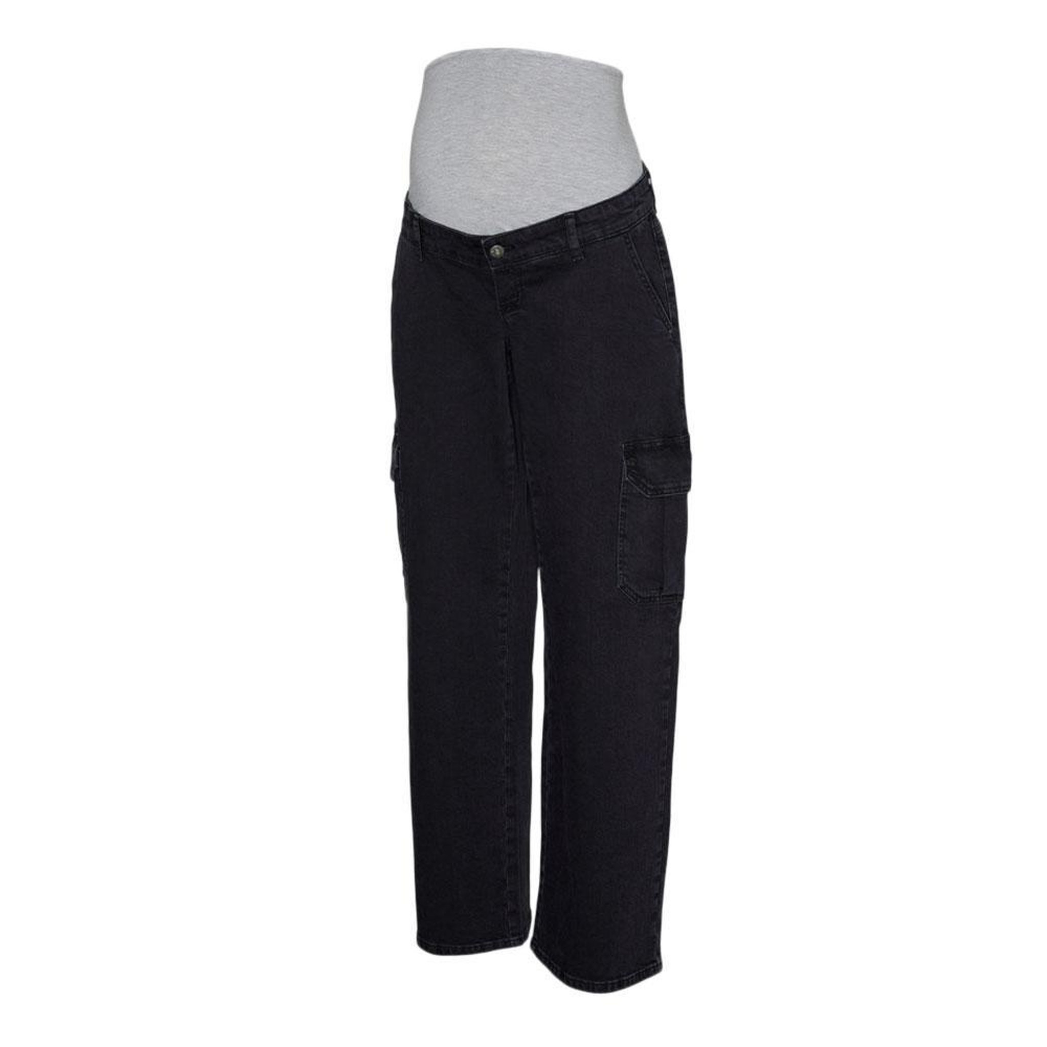 Voir la diapositive 2 : MAMALICIOUS Jeans Cargo  Femme Mamalicous  Wide Leg