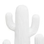 Voir la diapositive 2 : ATMOSPHERA Cactus Déco 4 Branches  Rodrigo  38cm Blanc