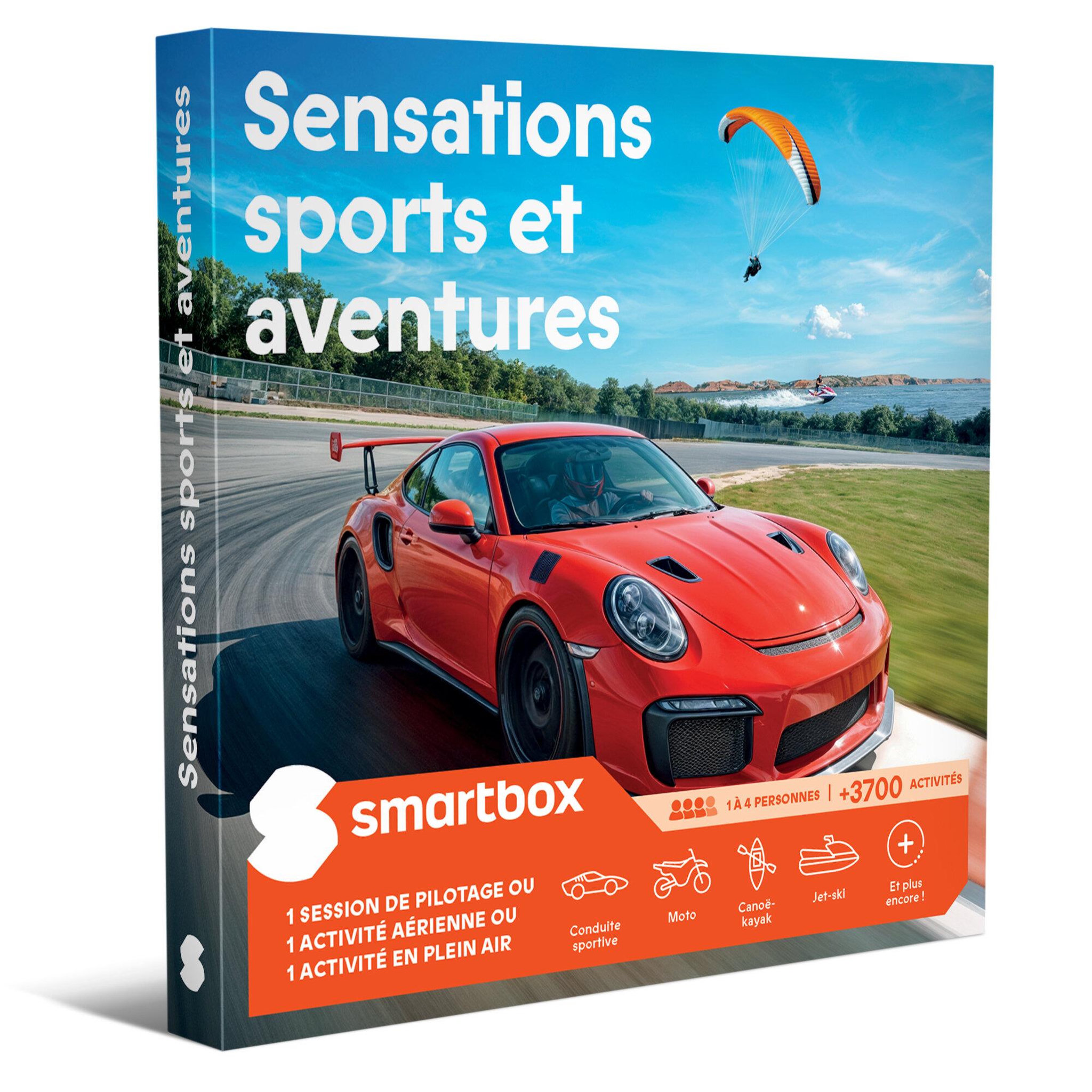 Smartbox Sensations sports et aventures - coffret cadeau sport & aventure