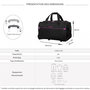 Voir la diapositive 2 : TRUCK Sac de voyage cabine avec roulettes 34L  50.50cm