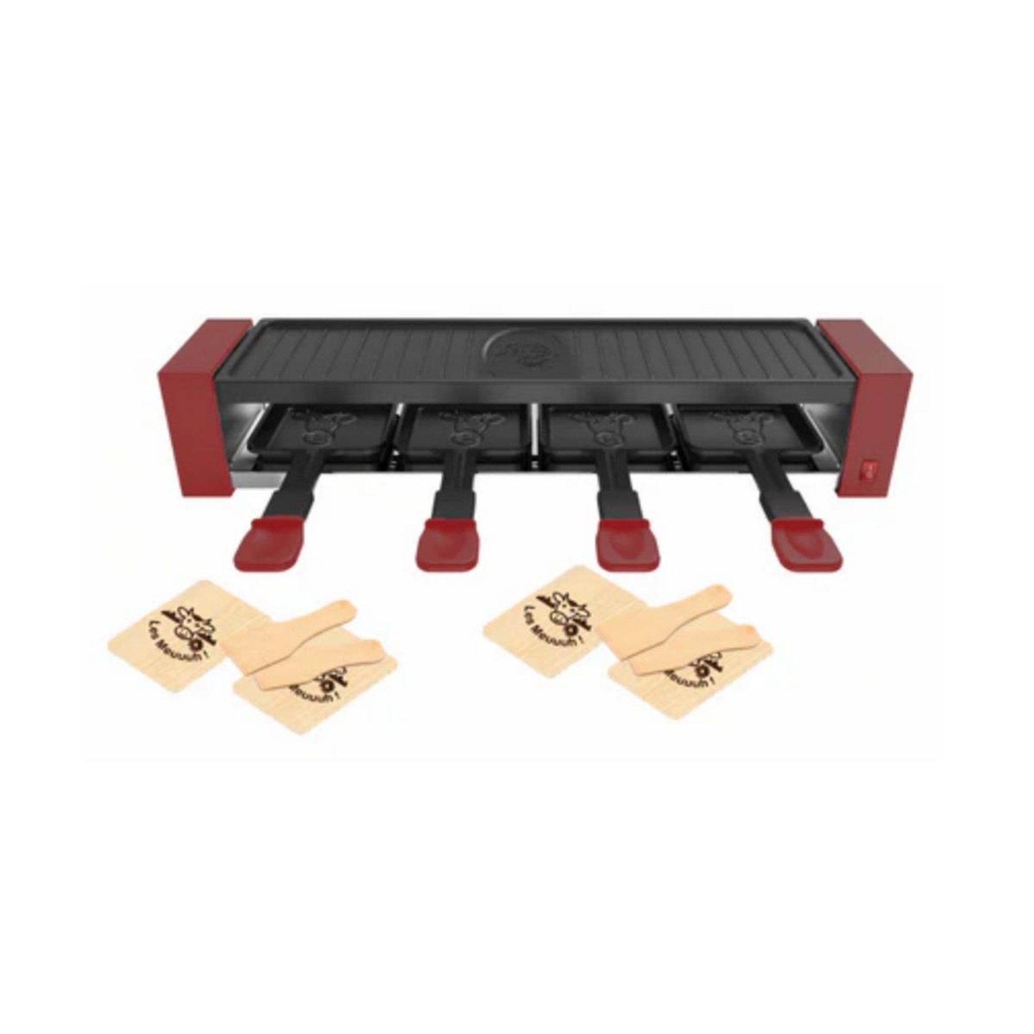 LITTLE BALANCE Appareil à raclette+grill 4 personnes 800w - 8945