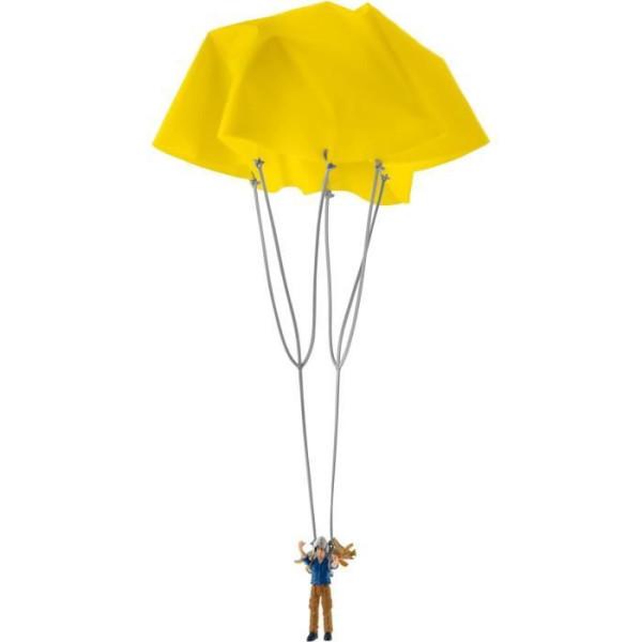 Voir la diapositive 5 : Schleich Sauvetage en Parachute, Coffret schleich avec 1 parachute, 1 figurine humaine et 1 dinosaure, Ensemble de Jouets Préhistoriques