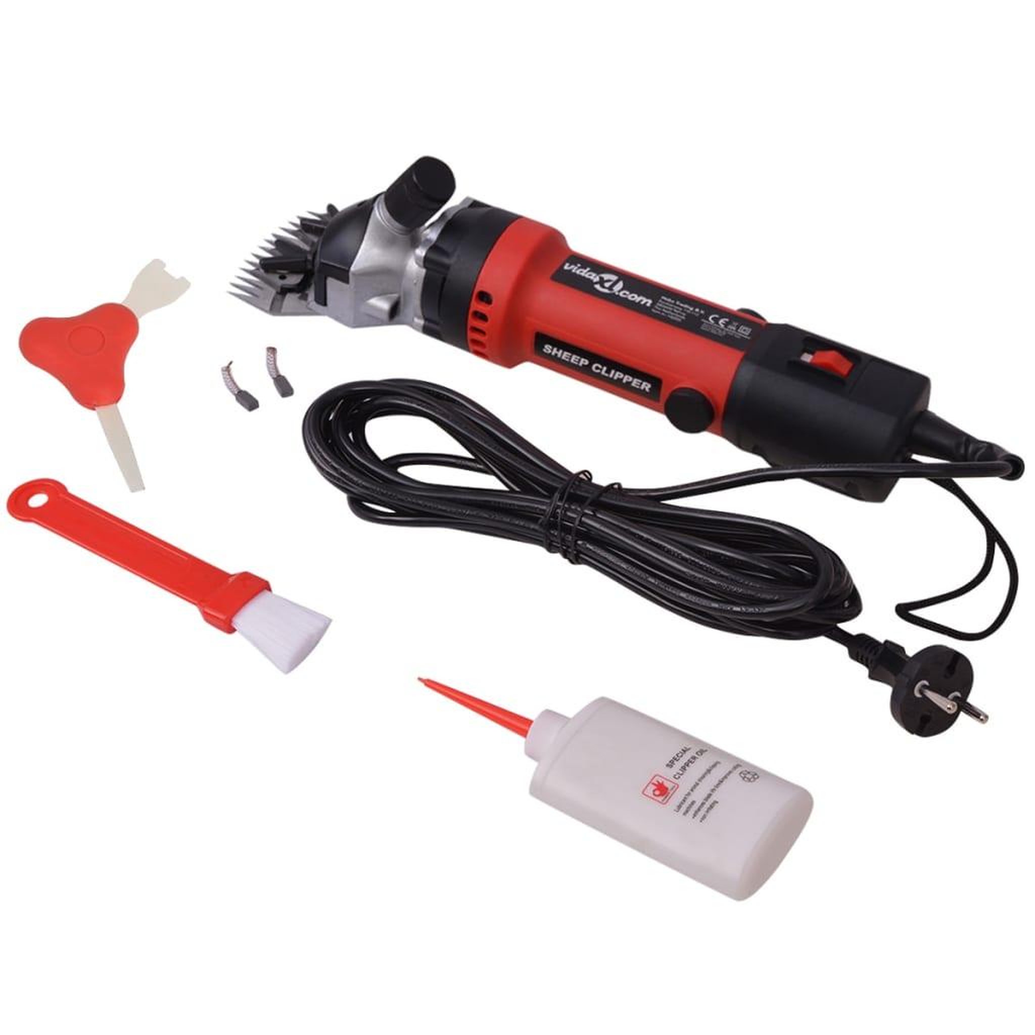 Voir la diapositive 4 : VIDAXL Ensemble de tondeuse a mouton a six pieces 320 W