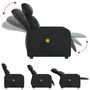 Voir la diapositive 5 : VIDAXL Fauteuil de massage inclinable Noir Similicuir