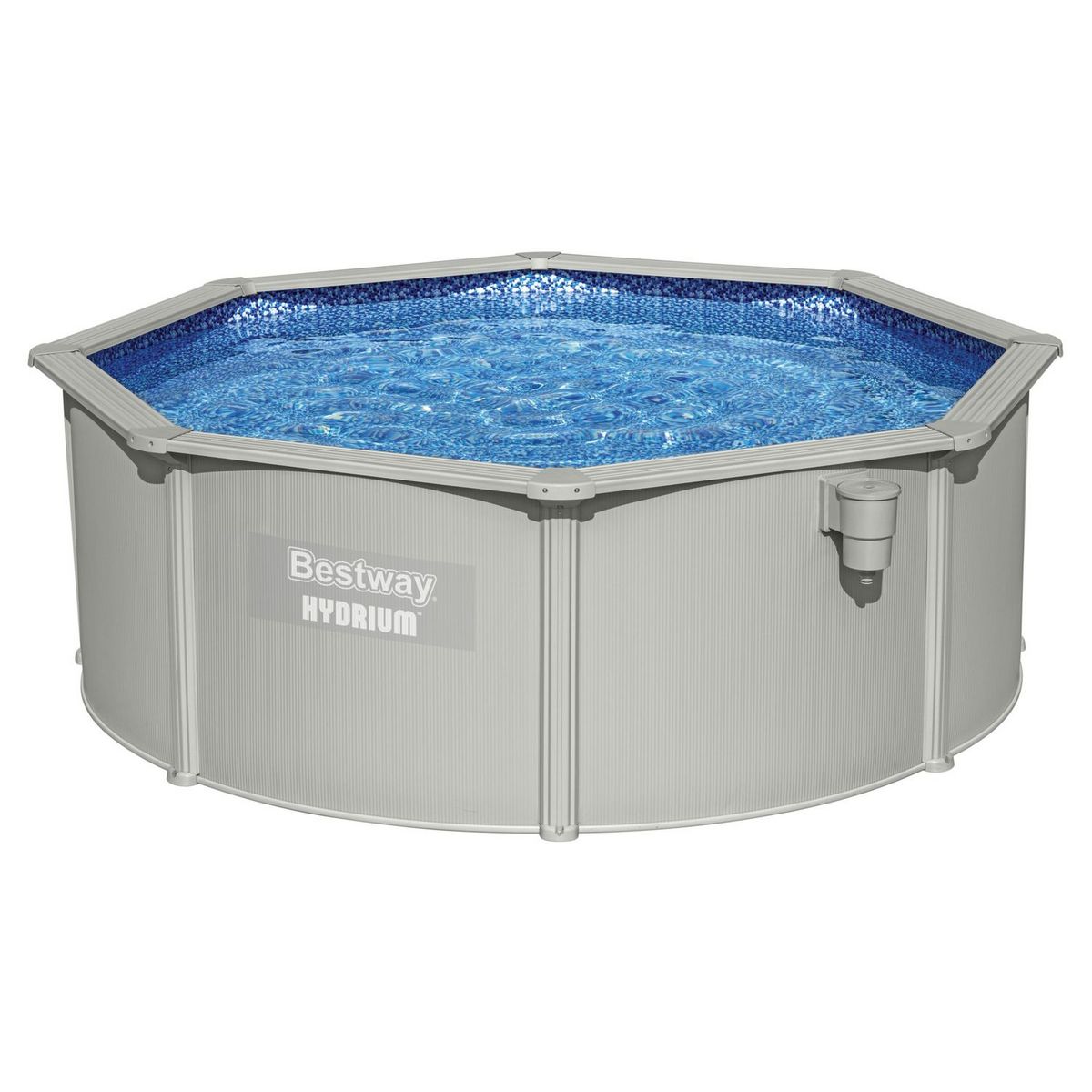 BESTWAY Piscine hors sol acier ronde - 3,6 x 1,20 m -  HYDRIUM