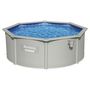 Voir la diapositive 4 : BESTWAY Piscine hors sol acier ronde - 3,6 x 1,20 m -  HYDRIUM