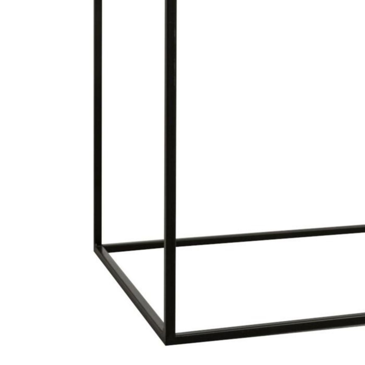 Paris Prix Console Design 2 Niveaux  Lovra  100cm Noir
