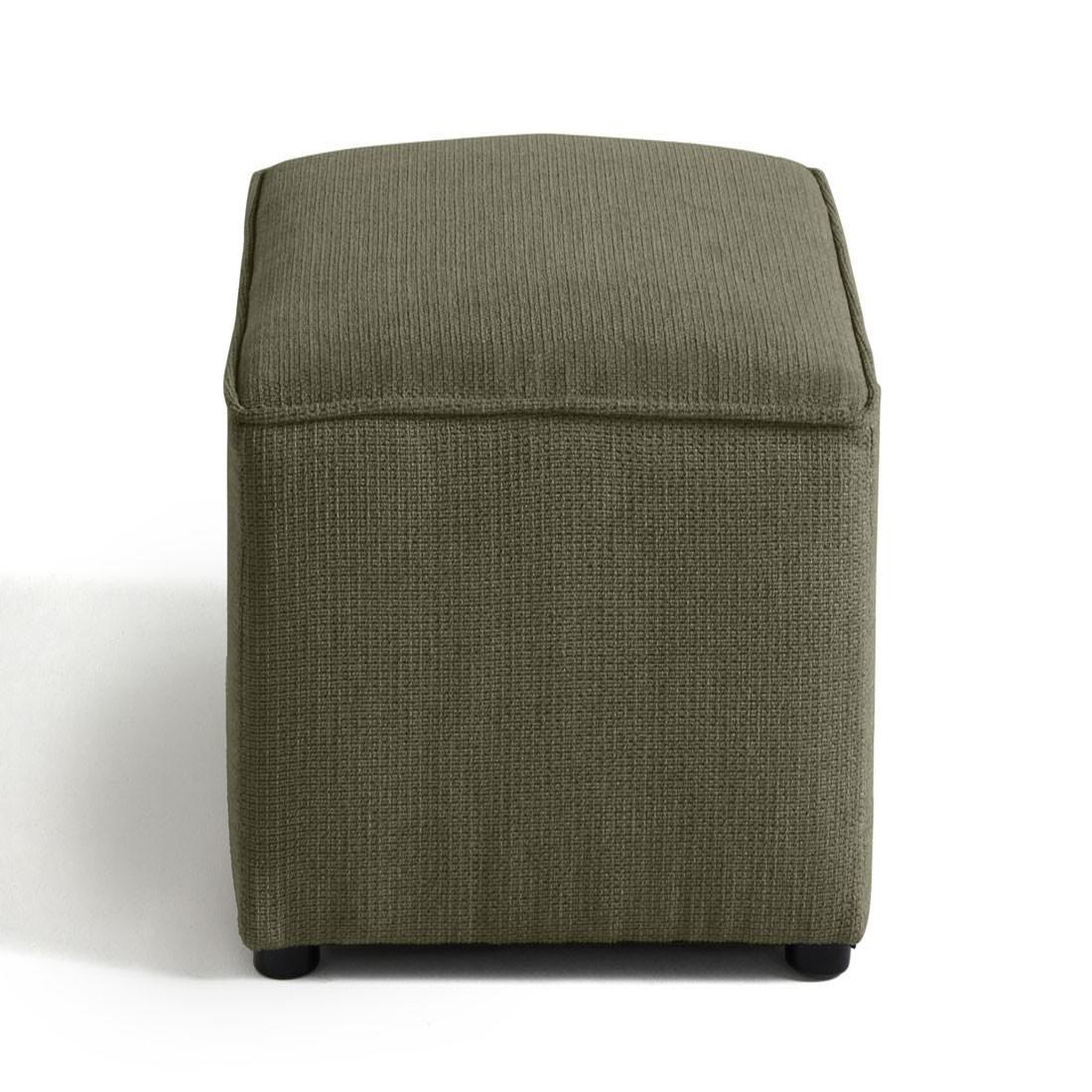 Voir la diapositive 3 : BEST MOBILIER Canopy - pouf - en tissu texturé