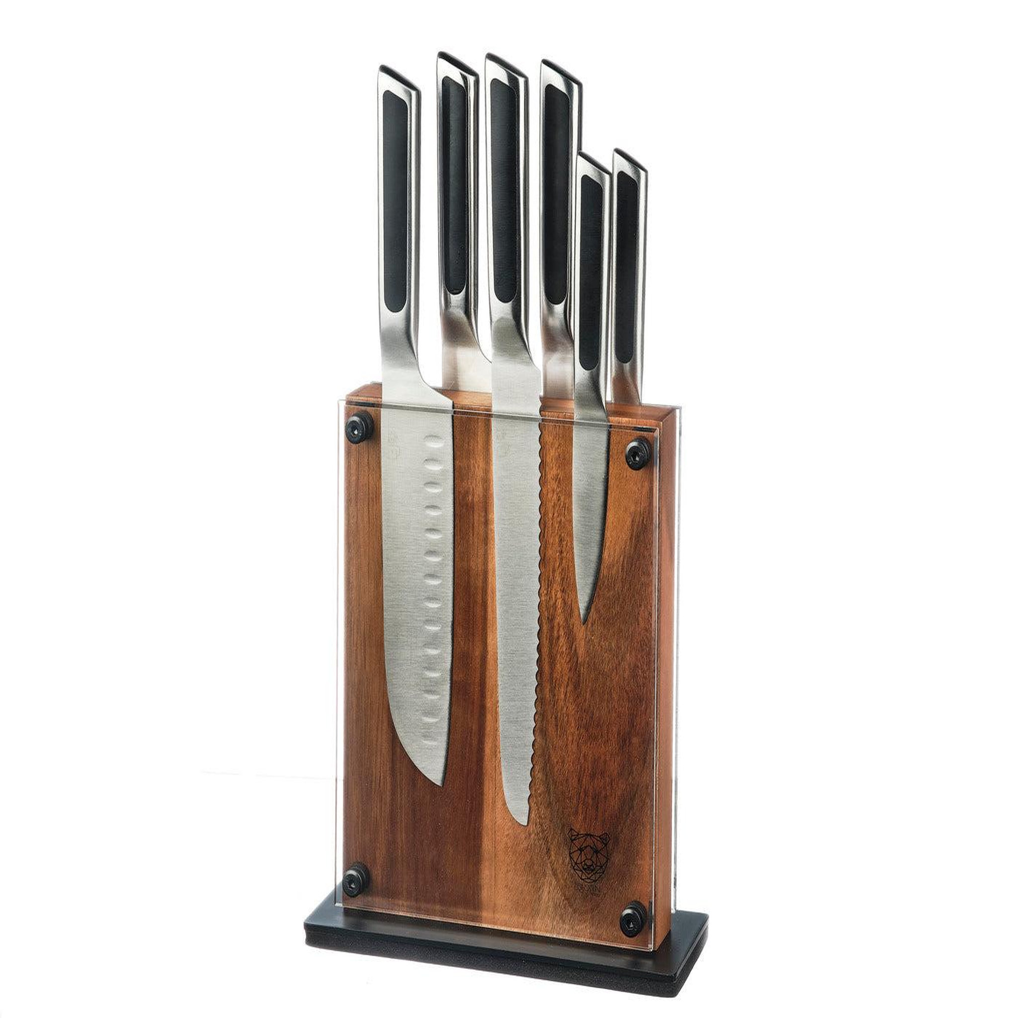 BJORN Bloc couteaux de cuisine loki rauma - 7 pièces