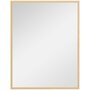 Voir la diapositive 1 : HOMCOM Miroir mural rectangulaire dim. 70L x 90H cm cadre MDF aspect bois clair