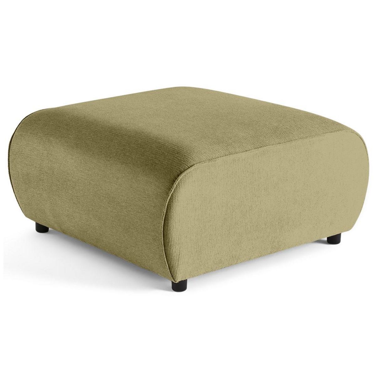 LISA DESIGN Suaro - pouf en tissu texturé