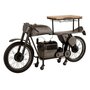 Voir la diapositive 1 : Paris Prix Table de Bar Design  Motocyclette  200cm Gris