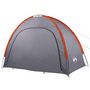 Voir la diapositive 5 : VIDAXL Tente de rangement gris et orange imperméable