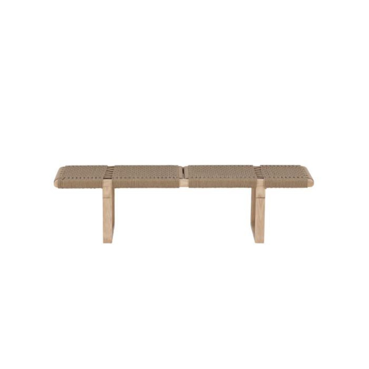 Paris Prix Banc Design en Rotin  Angon  140cm Naturel