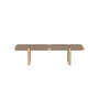 Voir la diapositive 2 : Paris Prix Banc Design en Rotin  Angon  140cm Naturel