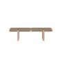 Voir la diapositive 2 : Paris Prix Banc Design en Rotin  Angon  140cm Naturel