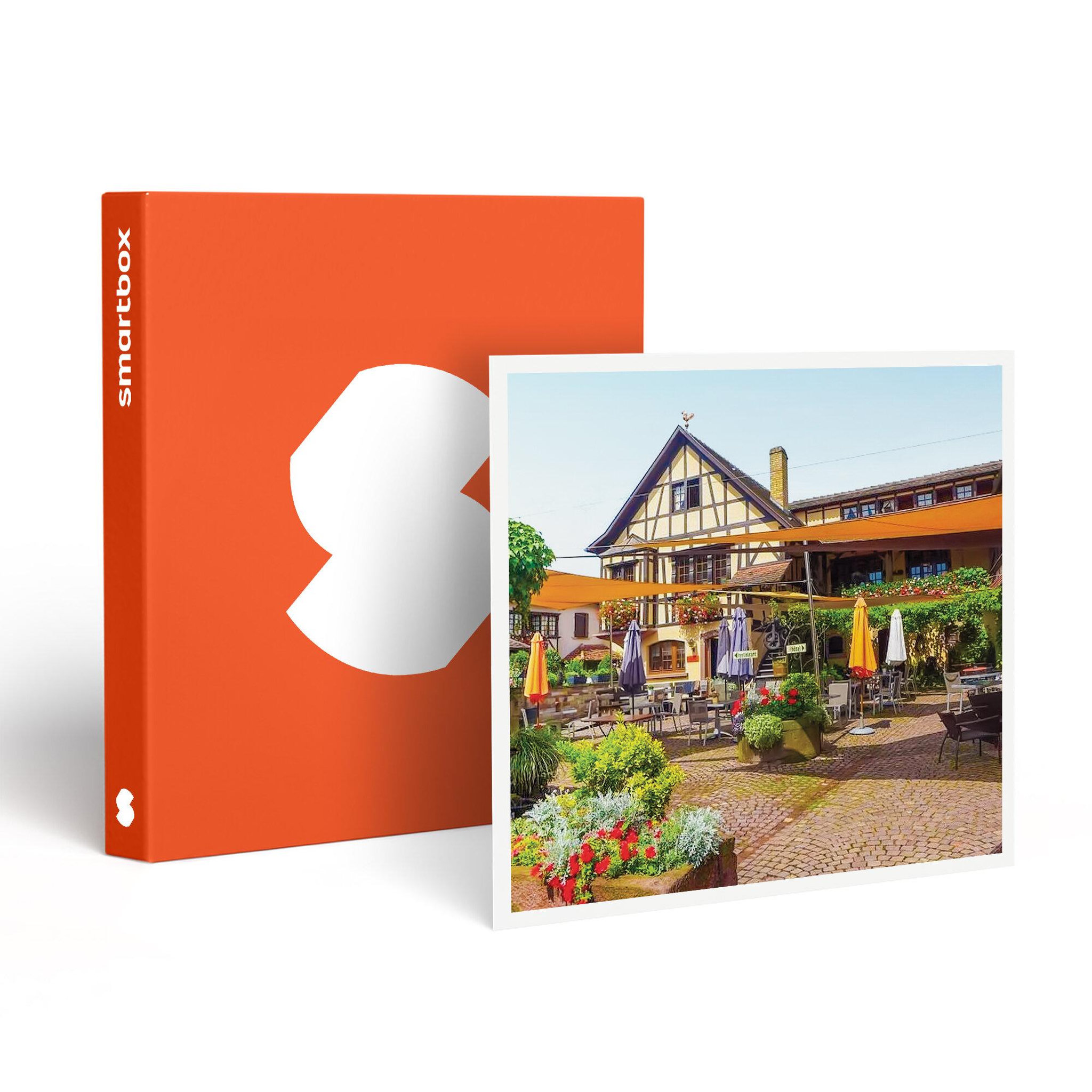 Smartbox 2 jours gourmets près de strasbourg en hôtel 4* avec dîner en restaurant primé et accès à l'espace détente - coffret cadeau séjour
