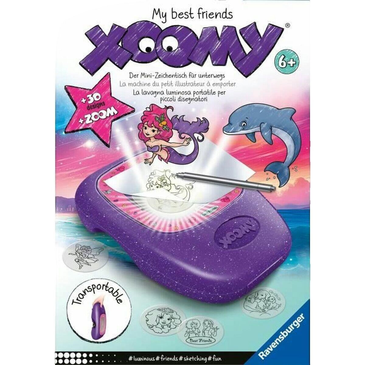 RAVENSBURGER Kit de dessin Ravensburger Xoomy multicolore