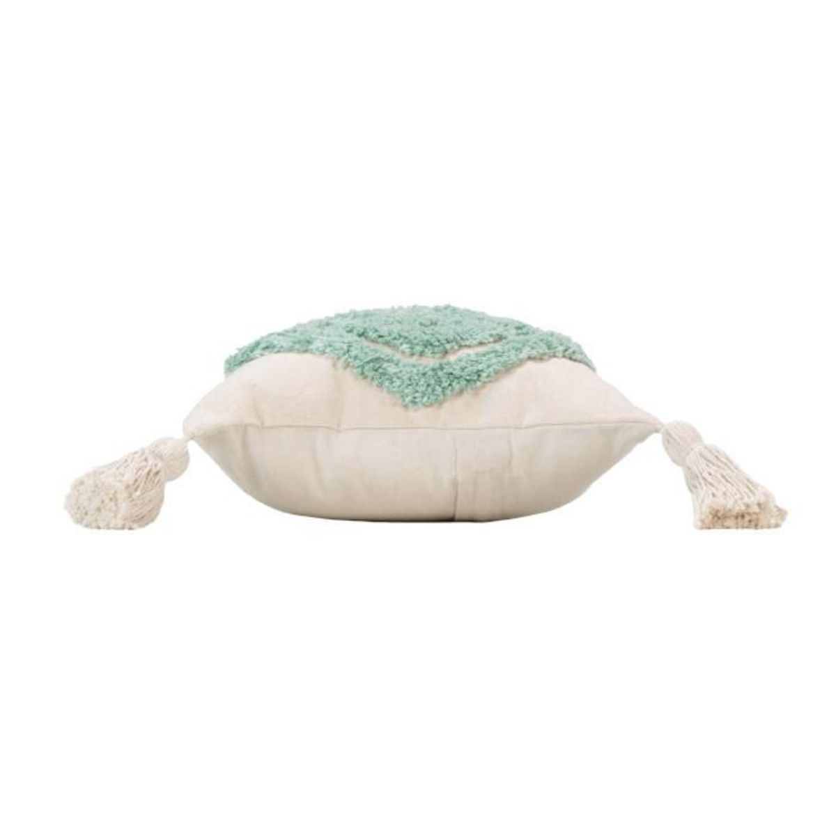 Paris Prix Coussin Déco Tufté  Athena  30x50cm Sauge