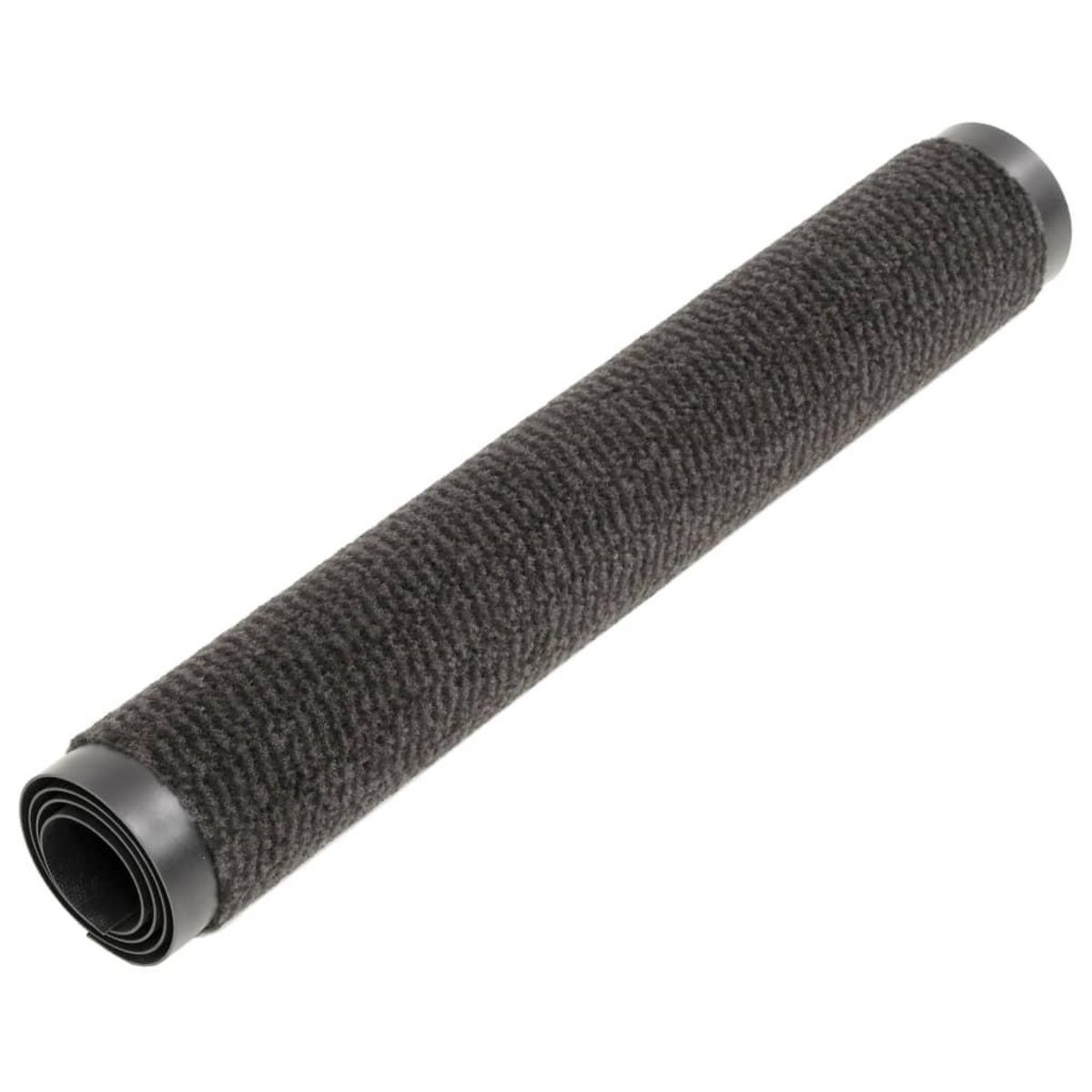 VIDAXL Paillassons rectangulaires 2 pcs 90 x 150 cm Noir