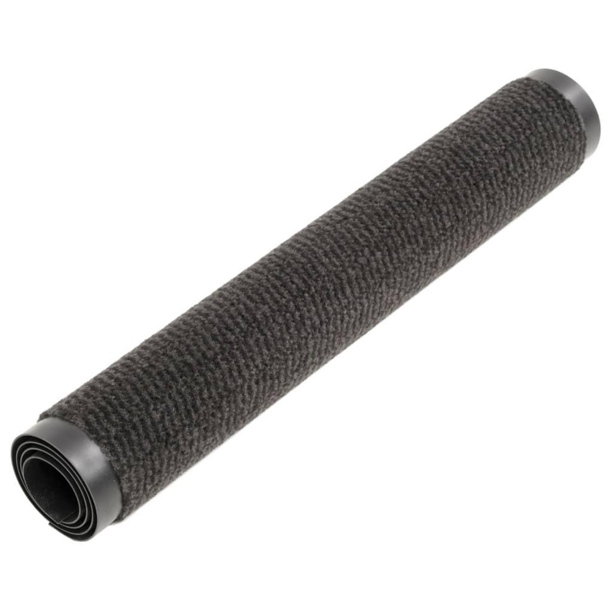 VIDAXL Paillassons rectangulaires 2 pcs 90 x 150 cm Noir