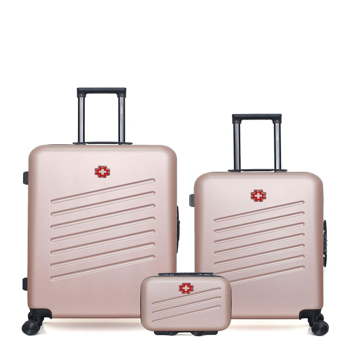 SWISS KOPPER SWISS KOPPER - LOT DE 3 - Valises grand format, weekend et vanity ZURICH