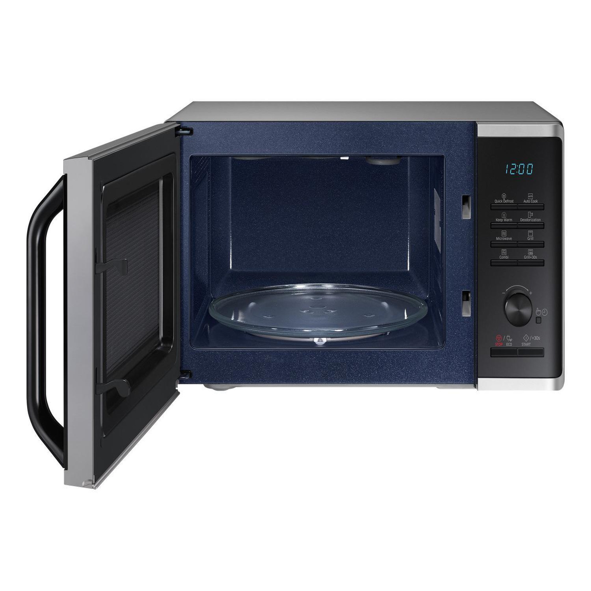 Voir la diapositive 3 : Samsung Samsung mg2ak3515as micro-ondes grill cuisson croustillante 23l argent
