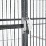 Voir la diapositive 6 : PAWHUT PawHut Cage à Oiseaux Portable avec 4 Mangeoires et 4 Perchoirs Pratique 81 x 48 x 163 cm Noir et Gris
