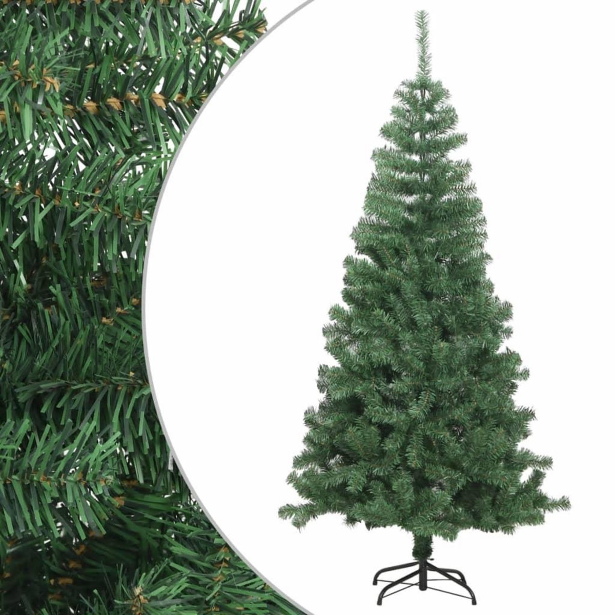 VIDAXL Sapin de Noël artificiel L 240 cm Vert