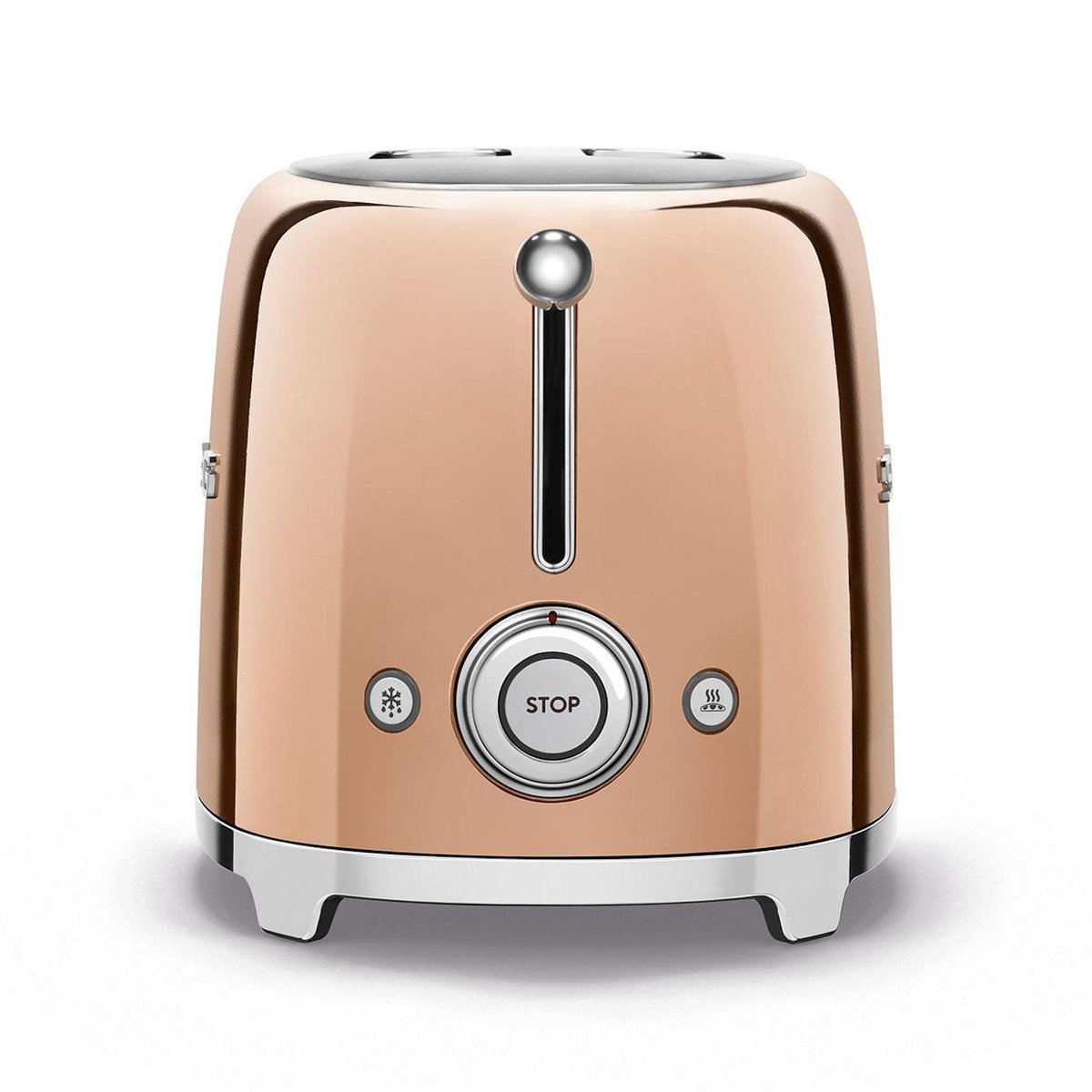 SMEG Grille-pains 2 fentes 950w rose gold - tsf01rgeu