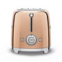 Voir la diapositive 3 : SMEG Grille-pains 2 fentes 950w rose gold - tsf01rgeu
