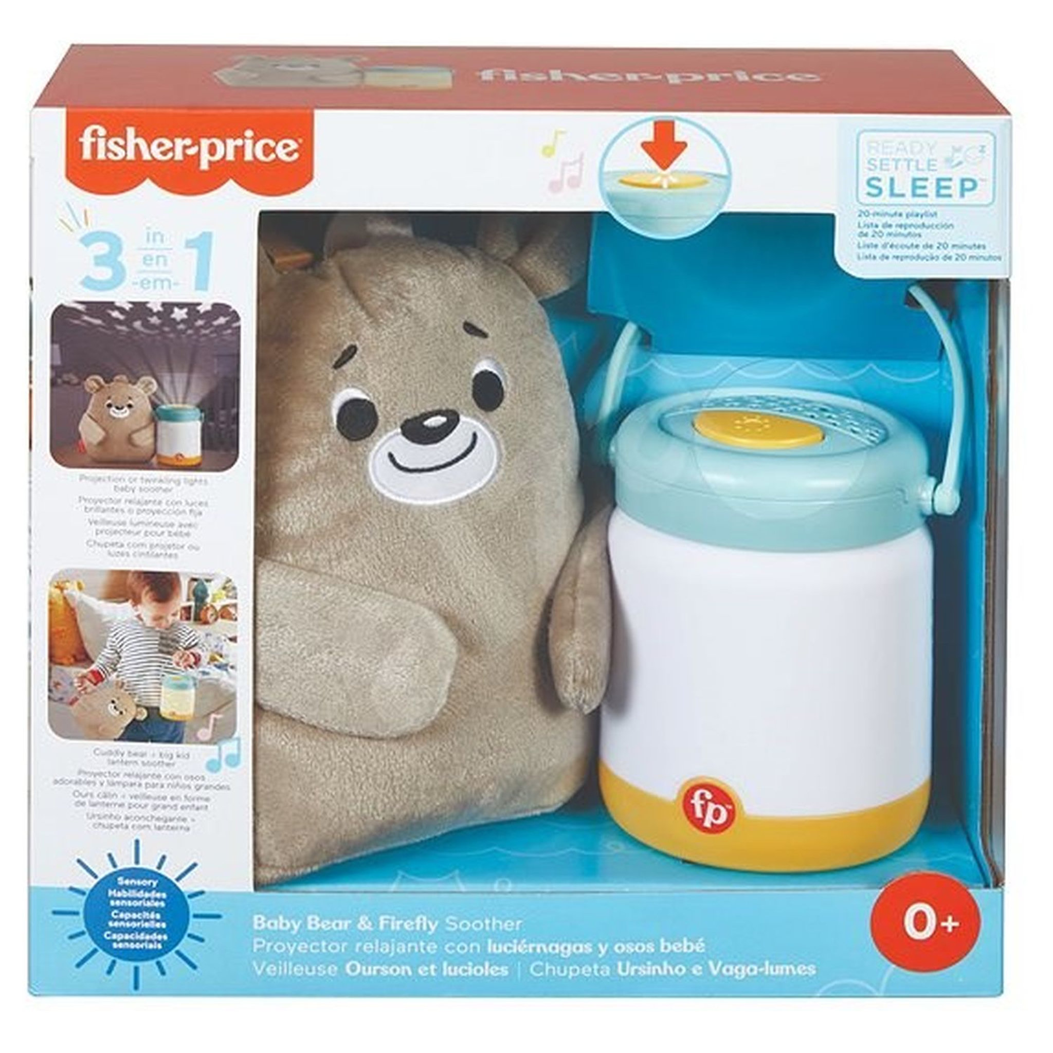 Voir la diapositive 5 : MATTEL Fisher-Price veilleuse Ourson et Lucioles