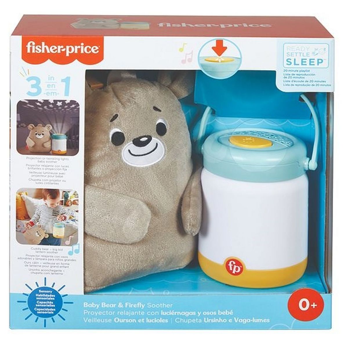 MATTEL Fisher-Price veilleuse Ourson et Lucioles