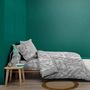 Voir la diapositive 3 : Paris Prix Drap Housse en Coton  Botania  160x200cm Gris